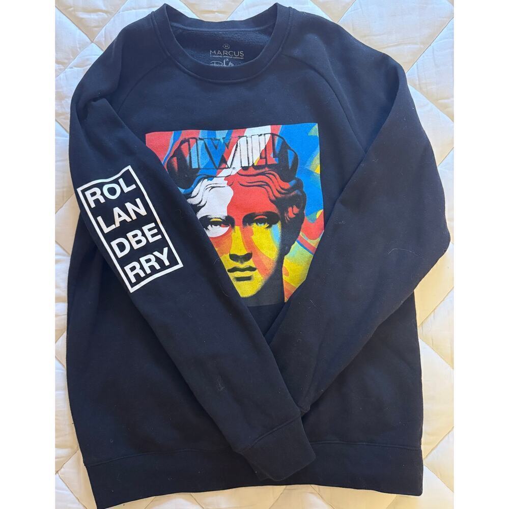 Marcus Lemonis x Rolland Berry RARE "I Will" Graphic Print Sweatshirt Size M